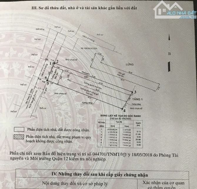 Bán gấp dãy trọ Hiệp Thành 13, P. Hiệp Thành, Quận 12 - 1
