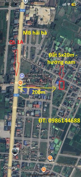Bán 100m2 đất thổ cư thị trấn Tân phong, Quàng Xương, Thanh Hóa - 2
