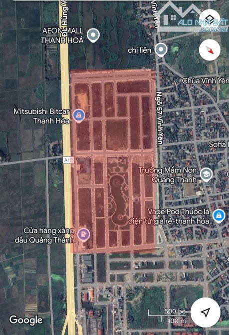 Lô ngoại giao MB1820 - Quảng Thành đối diện Aeon Thanh Hoá - Tiềm năng sinh lời cao - 2