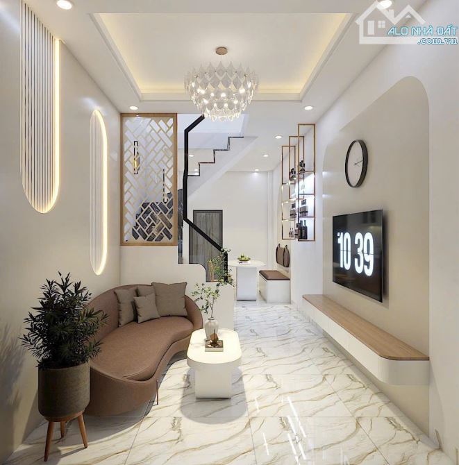*NHÀ MỚI ĐẸP- HẺM 4MH- SÁT MẶT TIỀN CAO ĐẠT-TRẦN BÌNH TRỌNG 3TẦNG, VÀO Ở NGAY - 2