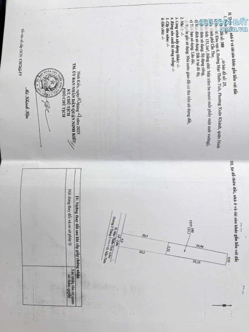 Bán nhà mặt tiền đường MẠC THIÊN TÍCH, đoạn gần Đại Học Cần Thơ - 2