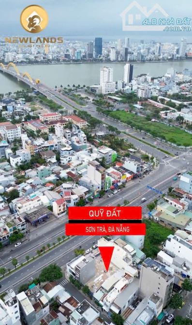 Cho thuê lô đất 445m ngang 15m 2 mặt tiền đường Ngô Quyền Ngay Cầu Rồng 40tr/th - 2