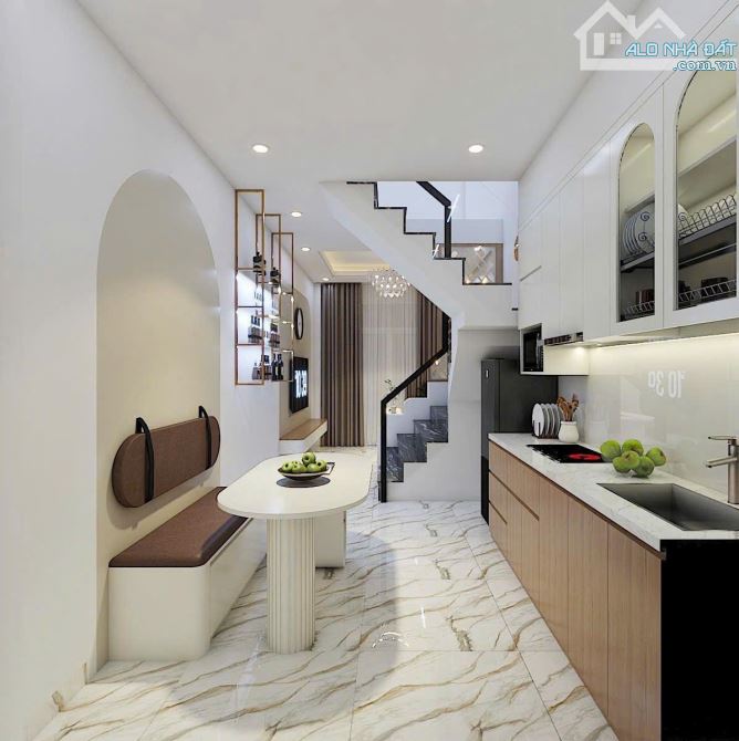 *NHÀ MỚI ĐẸP- HẺM 4MH- SÁT MẶT TIỀN CAO ĐẠT-TRẦN BÌNH TRỌNG 3TẦNG, VÀO Ở NGAY - 3