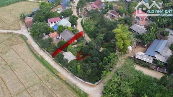 Bán đất vân hòa Ba Vì Hà Nội  504m2 _ 200m2 thổ cư _ lô góc 3 mặt đường - 3