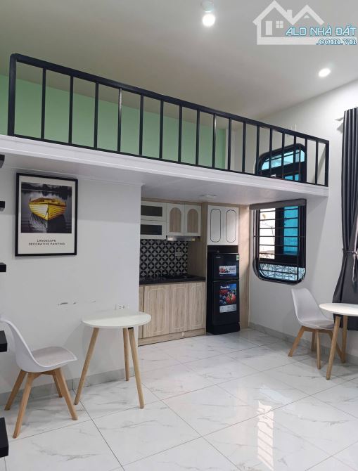 Bán căn hộ dòng tiền xây mới đủ đồ mặt ngõ nông, ô tô tráng, phòng full cửa sổ, ban công. - 6