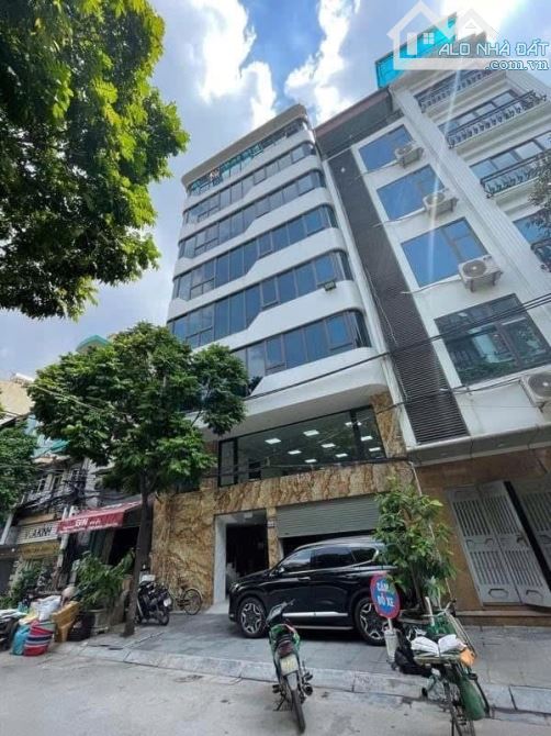 TOÀ VĂN PHÒNG ĐẲNG CẤP- PHỐ  THỌ THÁP- CẦU GIẤY-130M2- 8 TẦNG- 7.5M MẶT TIỀN- 85 TỶ