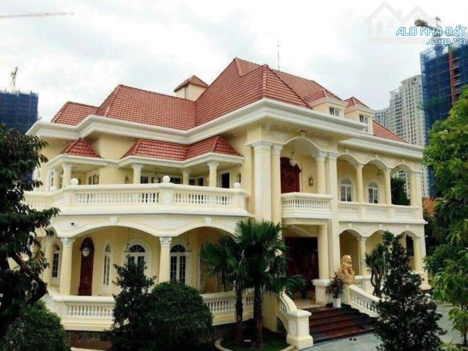Đi xuất ngoại nên cần bán lại villa khu tên lữa 650m2 đường 33B Có hầm giá 53 tỷ