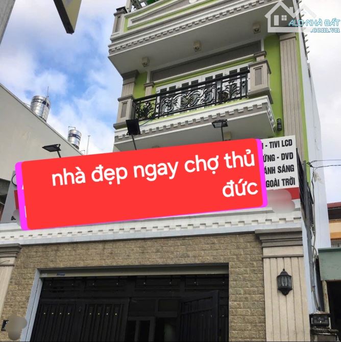 🏕Bán gấp nhà 4 tầng mặt tiền đường số đặng văn bi 68m2