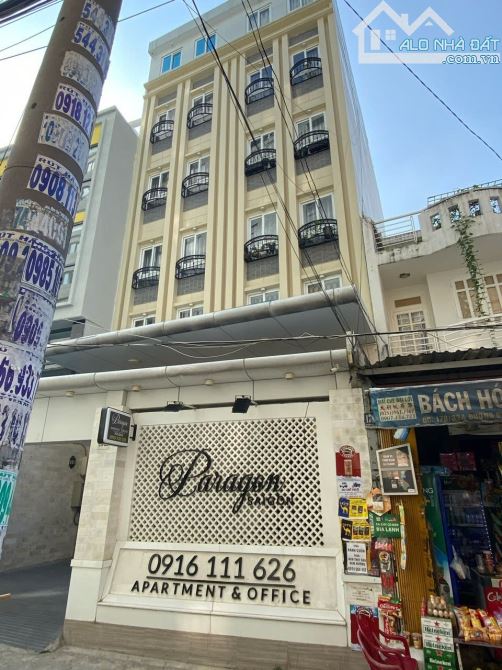 Ngộp Bank - Bán Gấp Tòa Nhà CHDV Ngay Nguyễn Gia Trí, P.25 (Dt: 10x21m) - hầm+ 7 tầng