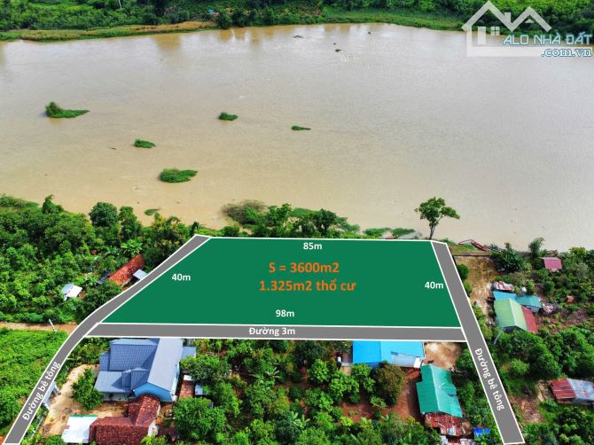 Siêu phẩm Nghỉ dưỡng hàng đẹp hiếm có view sông serepok