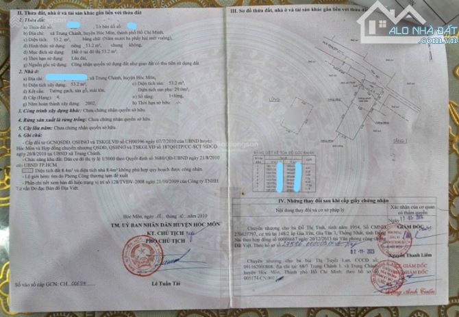 Kẹt lắm rồi ! bán gấp căn nhà ở Trung Chánh Hóc Môn 53m2 SHR giá chỉ 999 triệu - 10