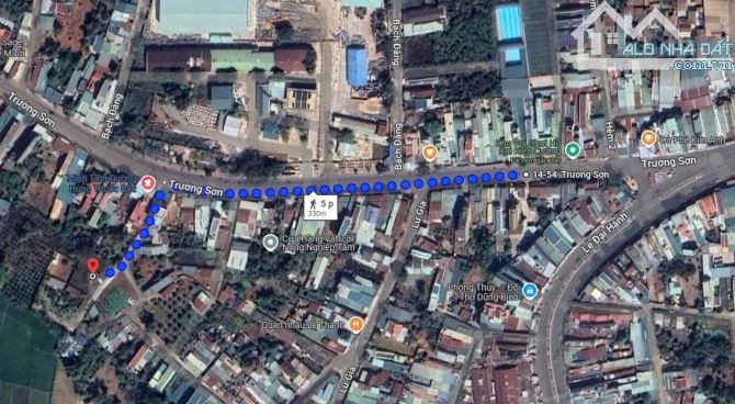 Bán đất hẻm Trường Sơn, phường Yên Thế. Ngay gần ngã tư Biển Hồ. Giá 750tr - 1
