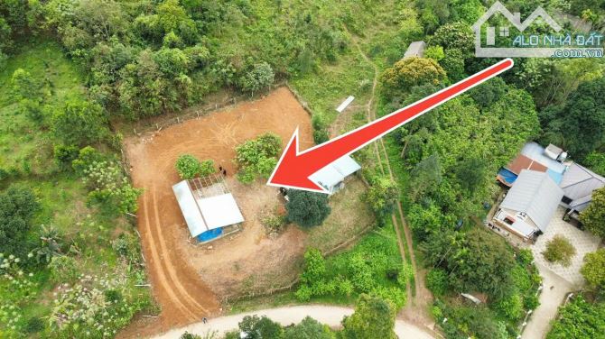 Bán đất nghỉ dưỡng 825m có 100tc view cao thoáng nhìn toàn cảnh bản làng - 1