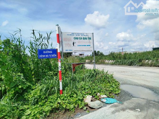 Đất Mặt Tiền Kênh Bà Tư Bốn - Hai Mặt Tiền - 16500m2 - 4.3tr/m2 - 2