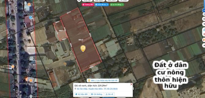 SONG HÀNH Tân Hiệp Hóc Môn Hẻm 7m 2020m2 Đất Chỉ 30 Tỷ - 3