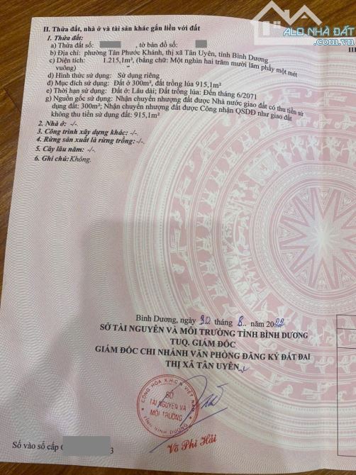 🆘 Đất Kho Xưởng Gần Chợ Tân Phước Khánh Tp. Tân Uyên, Bình Dương - 5