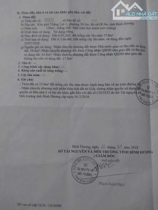 Đất mặt tiền đường Nguyễn Văn Trỗi, phường Dĩ An, TP Dĩ An - 5