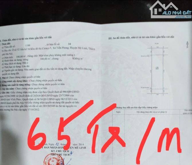 Bán đất-bán biệt thự- Khu Đô Thị Hà Phong- Tiền Phong - 9