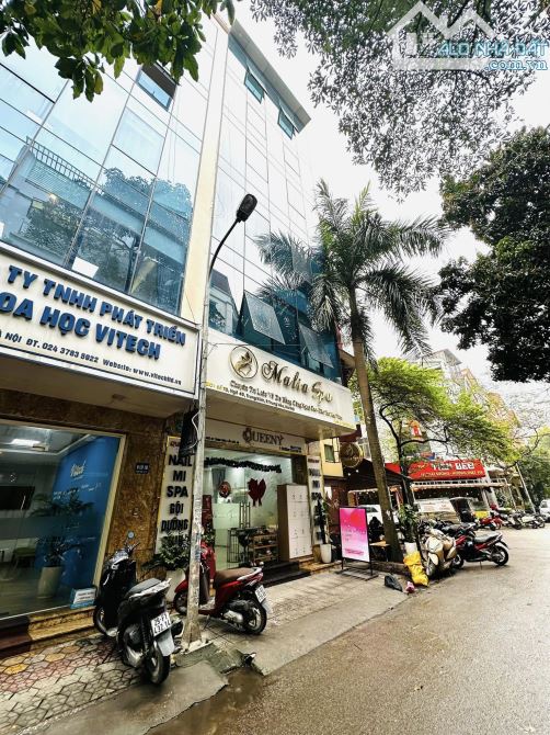 🔅 TÒA VĂN PHÒNG VIP TRUNG KÍNH, TRUNG HÒA 98M2 7T THANG MÁY MT 6M, CHỈ 48.5 TỶ 🔅
