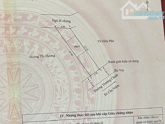Nhà 2 tầng x 141m mặt đường Trường Chinh Kiến An. Giá 11,5 tỷ