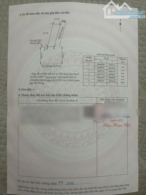 Bán lô đất mặt đường 402 Tư Thuỷ, Hòa Nghĩa, Dương Kinh, Hải Phòng  - Tuyến đường trục