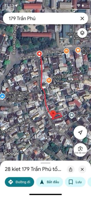 Bán dãy trọ 5 phòng 107,6m2 Kiệt 179 Trần Phú, phường Phước Vĩnh, TP Huế, chỉ 1,95 tỷ - 11