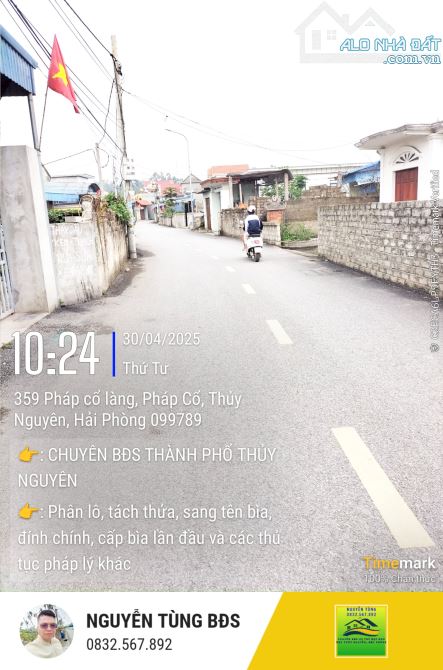 Bán đất trục đường thôn gần chợ xã Lại Xuân - 1