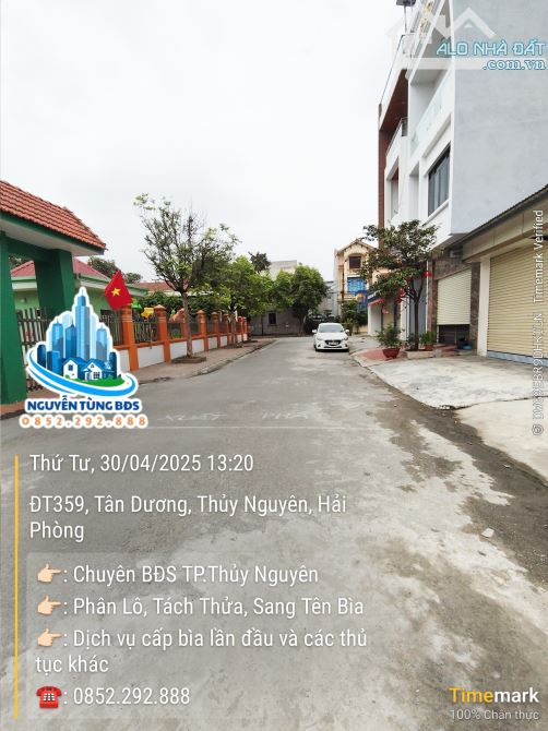 Bán 75m2 đất khu phân lô đầm tràng, phường Dương Quan - 1