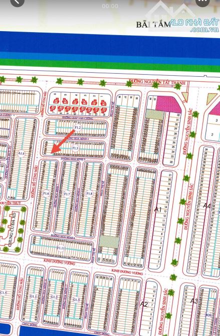 BÁN LÔ ĐẤT 2 MẶT TIỀN ĐƯỜNG HỒ TÙNG MẬU GẦN BIỂN NGUYỄN TẤT THÀNH LIÊN CHIỂU - 2