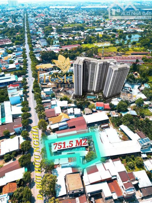 Chính chủ gửi bán ĐẤT mặt tiền BÙI HỮU NGHĨA,  Phường Tân Vạn - 2