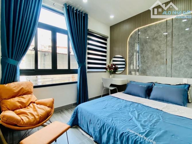 NHÀ Ở ĐƯỜNG SỐ 9 P16 GÒ VẤP 4 PHÒNG NGỦ HẺM Ô TÔ 4M5 GIÁ 5 TỶ 850 39M2 - 2