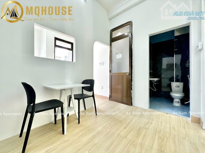 Phòng rộng 40m2 máy giặt riêng, ban công lớn Bình Thạnh Gần Chợ Bà Chiểu, Học Viện Cán Bộ - 3