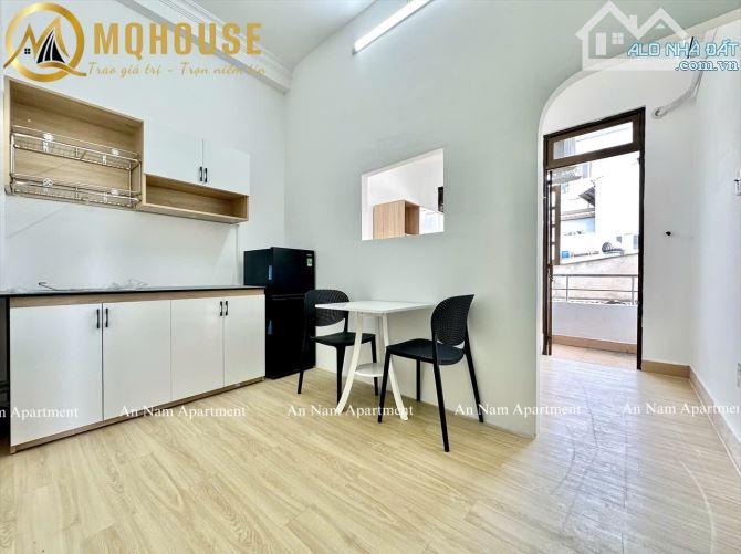 Phòng rộng 40m2 máy giặt riêng, ban công lớn Bình Thạnh Gần Chợ Bà Chiểu, Học Viện Cán Bộ - 4