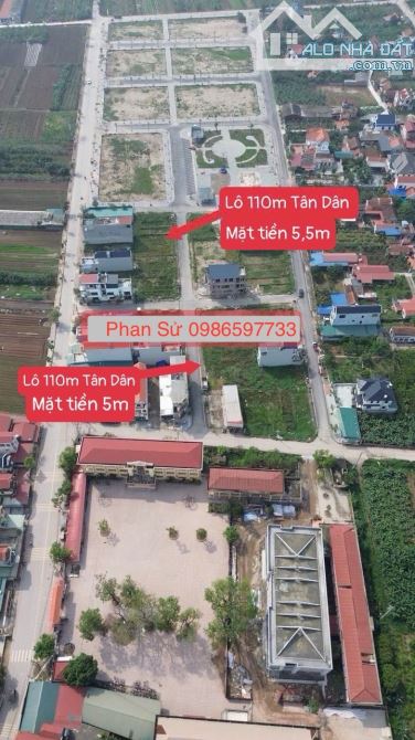 🔥🔥🔥🔥Ra hàng 1 suất đấu giá Tân Dân - Khoái Châu - Hưng Yên chỉ 35 triệu/m siêu đẹp  ⚡️ - 4