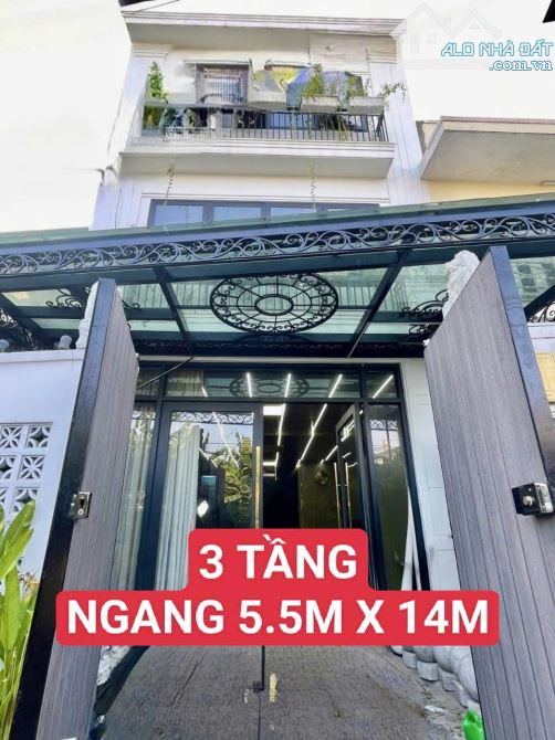 NHÀ BÀ ĐIỂM HÓC MÔN - 3 TẦNG 75M2 (5.5M X 14M) - NHỈNH 4 TỶ. - 4
