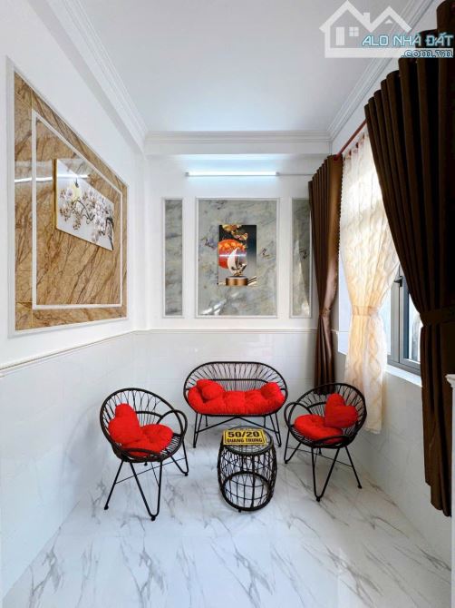 BÁN NHÀ 1 TRỆT 2 LẦU HẺM 50 QUANG TRUNG 4,8 TỶ - 4