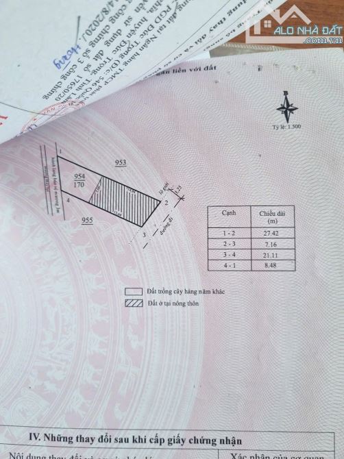 Bán nhà 7x27m, giá 2 tỉ 290tr gần sân bay liên khương , trung tâm thị trấn liên nghĩa, đức - 3