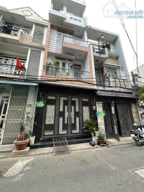 💵🌴BÁN NHÀ 4 TẦNG 60m2, HẺM 8m SẠCH ĐẸP DÂN TRÍ, GIÁP AEON TÂN PHÚ.