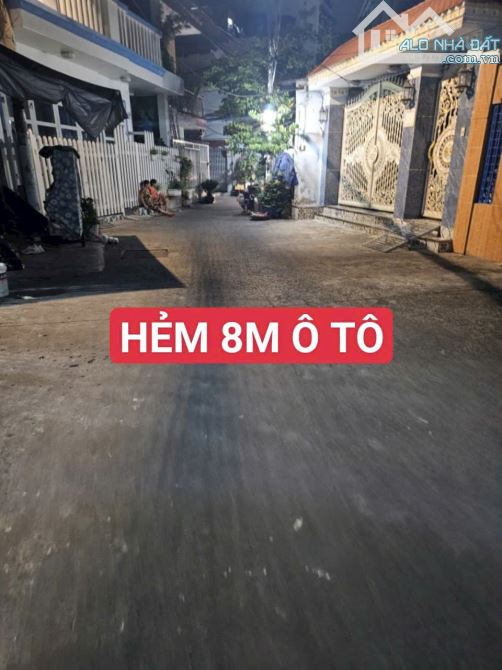 Nhỉnh 5 tỷ - Hẻm Ô tô 8M, Âu Dương Lân Q8, 62M2 (4,4x14) 2 Tầng, Ko QH