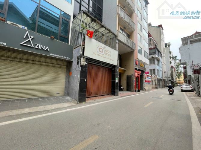 NHÀ MẶT PHỐ 1 MẶT NGÕ SAU 60 TỶ 100m 7 TẦNG MT 4,5m THANG MÁY Ô TÔ TRÁNH LINH LANG BA ĐÌNH - 1