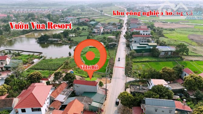 (Gần khoáng nóng) Đất mặt đường 143.9m2, 100% thổ cư, cách Hoà Lạc 30p, nhỉnh 3 tỷ - 1
