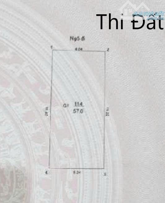 Bán Nhà ngõ Nông Khương Đình 57m – 1 Tầng – MT 4.8 – 5 T.ỷ - 2