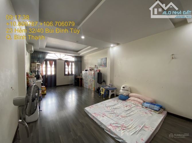 Bán nhà HXH 6m Bạch Đằng ,P.24,BT ,5.7x18, 91,3 m2, 4T ,5PN, 6WC, 10.5 tỷ TL - 2