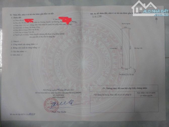 Ms Linh-Bán lô đất mặt trục chính tổ 8 thị trấn An Dương đường thông kinh doanh ok - 4
