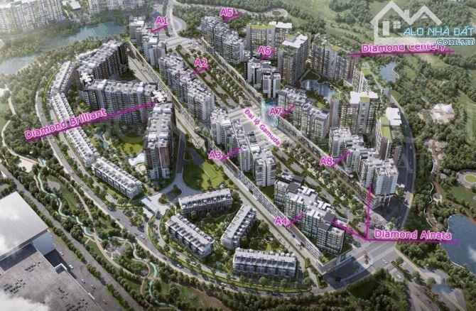 Số lượng có hạn chỉ 68 căn trên tổng số 6500 căn hộ.Shophouse kinh doanh - 6