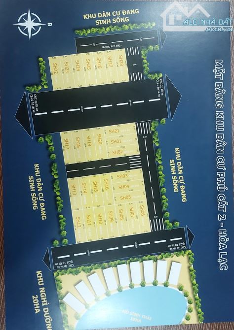 Bán gấp đất Phú Cát, Quốc Oai, HN. 100m2, MT chính: 8m, lô góc, full thổ cư giá nhỉnh 3 tỷ