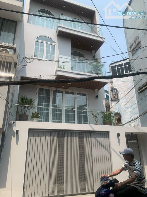 Bán nhà mới hẻm xe hơi 5m Lê Quang Định, Bình Thạnh CN 58m2 - DT 4,3x15m - 5 tầng chỉ hơn