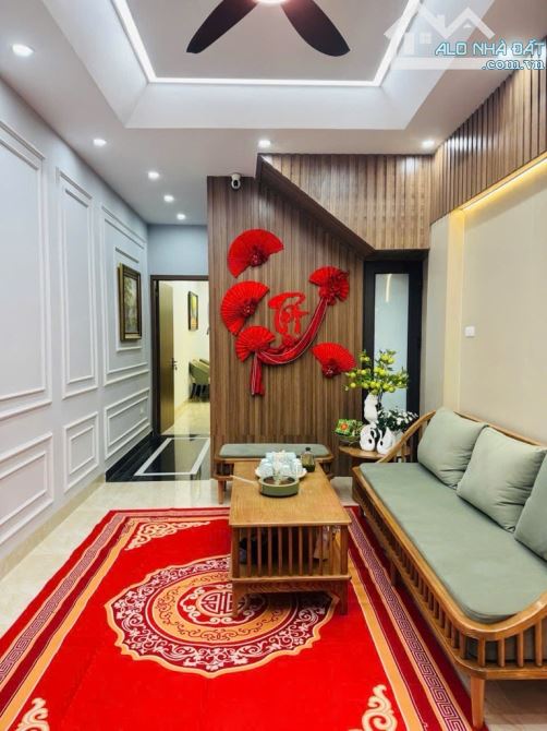 HOÀNG MAI PHỐ   SIÊU PHẨM TOÀ NHÀ LÔ GÓC -THANG MÁY DÒNG TIỀN - NHÀ ĐẸP LONG LANH - FULL N - 1