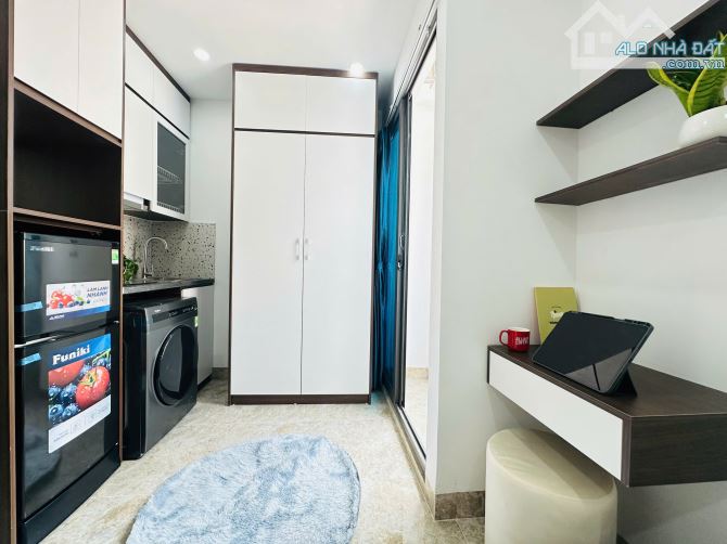 Cho Thuê CCMN Ngõ 44 Hào Nam Đống Đa 30m2 Studio Full Nội Thất Thang Máy Ban Công Giặt - 15