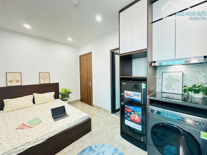 Cho Thuê CCMN Ngõ 44 Hào Nam Đống Đa 30m2 Studio Full Nội Thất Thang Máy Ban Công Giặt - 16